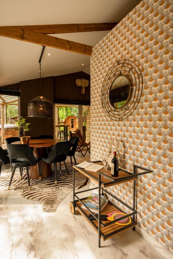 Zen-Bungalow No 4 Met Sauna En Hottub Rheezerveen Екстер'єр фото