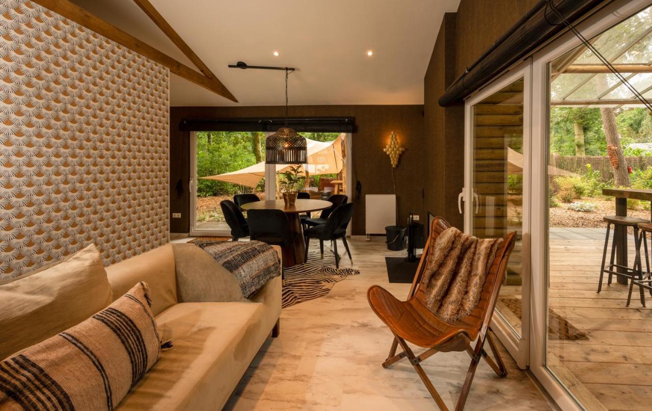 Zen-Bungalow No 4 Met Sauna En Hottub Rheezerveen Екстер'єр фото